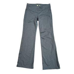 Xersion Gray Flare Bootcut Yoga Pants M Mid Rise Pocket